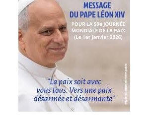 UBUTUMWA BWA PAPA KU MUNSI MPUZAMAHANGA W’AMAHORO , TARIKI YA 1 MUTARAMA 2026