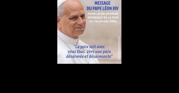 UBUTUMWA BWA PAPA KU MUNSI MPUZAMAHANGA W’AMAHORO , TARIKI YA 1 MUTARAMA 2026